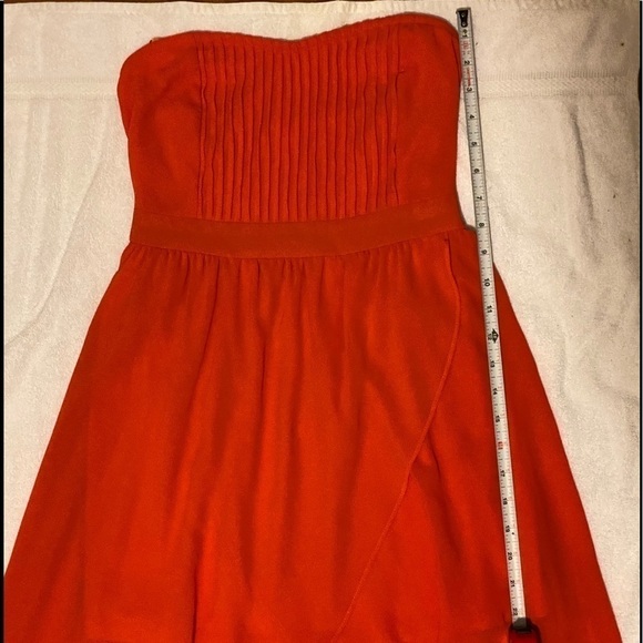 Prom/Formal Dress, Size S, Brand: Double Zero, Dark Orange - Picture 8 of 14